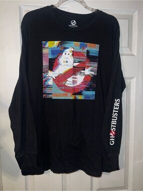Ghostbusters long sleeve graphic tshirt men size xl